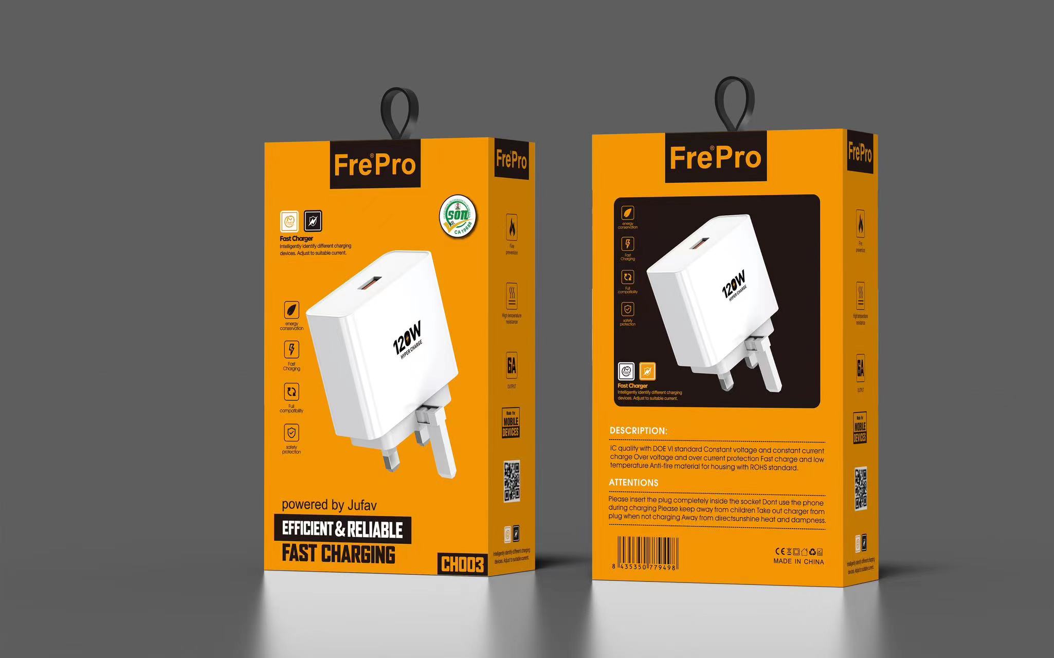 FREPRO CH-003 120WATTS CHARGER